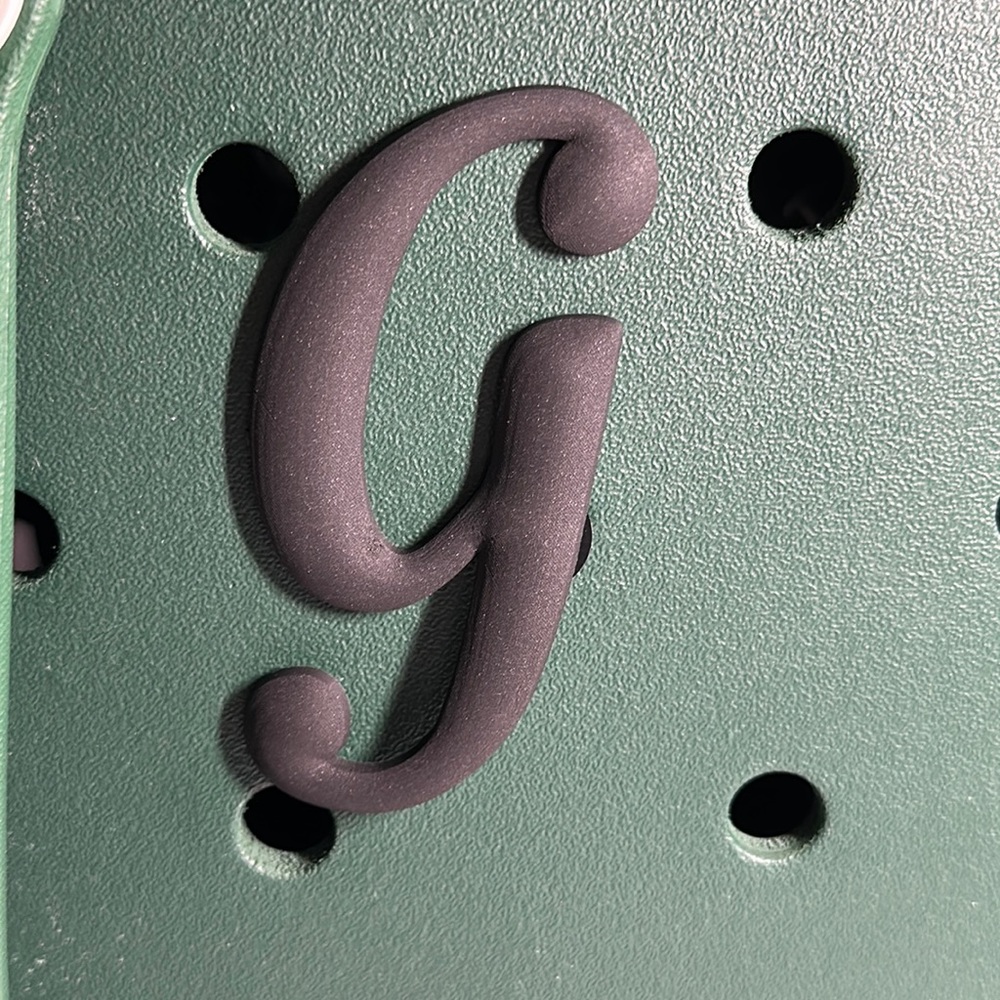 Alphabet BOGG BAG Inspired Decor Letter “G” - #107